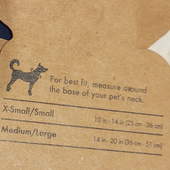 Pup Crew Pet Bandana Cat Dog Christmas Red White Candy Cane Striped Bell XS-S - Picture 5 of 6